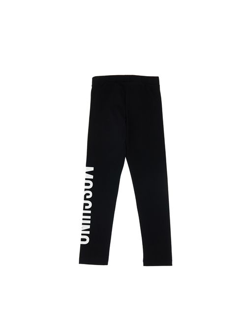 Leggings, bambina, logati. MOSCHINO | HDP06G LBA0060100